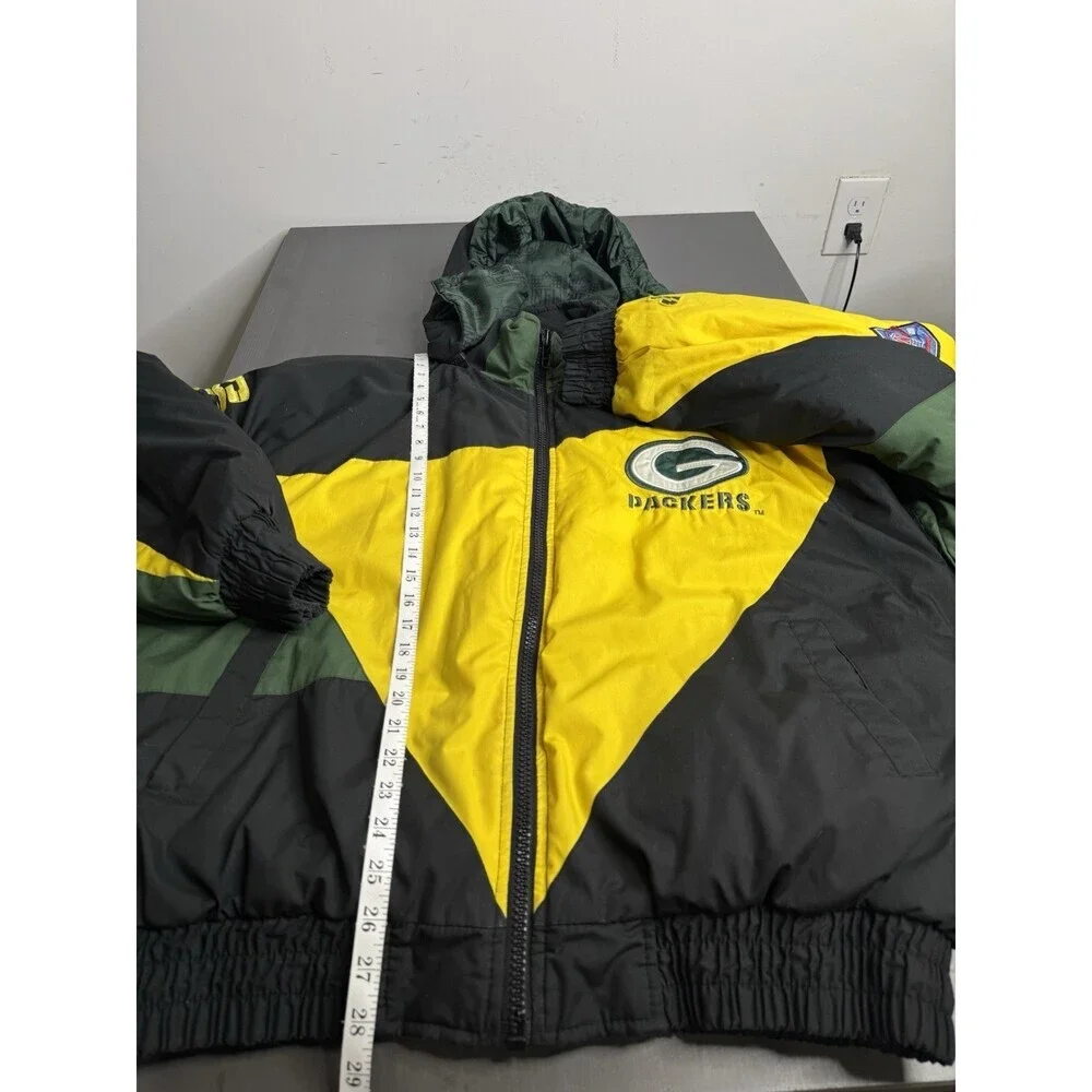 Y2k Vintage Green Bay Packers Pro player 90s jacket - Picture 10 of 10